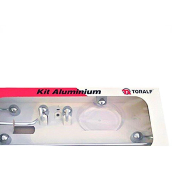 Acessorio Wc Toralf Aluminio Kit Com 5 Pecas 1212/7 Acessorio Wc Toralf Aluminio Kit Com 5 Pecas 1212/7