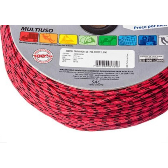 Corda Polipropileno Trancada Mazzaferro 10,0Mm Colorida+-190M 29Cre1003M Corda Polipropileno Trancada Mazzaferro 10,0Mm Colorida+-190M 29Cre1003M