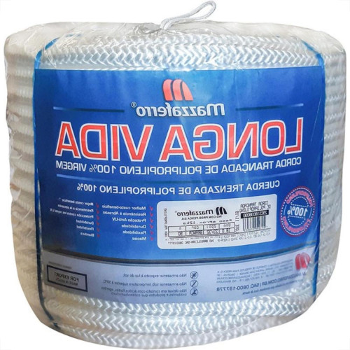 Corda Polipropileno Trancada Mazzaferro 10,0Mm Longa Vida Branca+-220M 29Cs1003B220 Corda Polipropileno Trancada Mazzaferro 10,0Mm Longa Vida Branca+-220M 29Cs1003B220