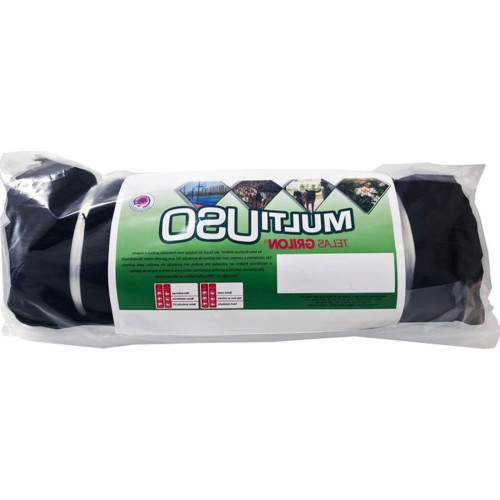 Rede Polipropileno Multiuso Preta Mazzaferro 30 Metros 29Sip18453