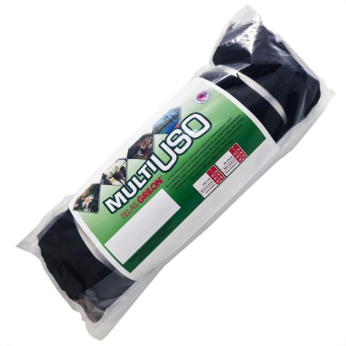 Rede Polipropileno Multiuso Preta Mazzaferro 30 Metros 29Sip18453