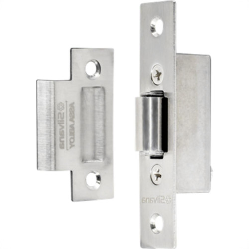 Fecho Auxiliar Rolete Inox Para Porta Pivotante 95033 Fecho Auxiliar Rolete Inox Para Porta Pivotante 95033