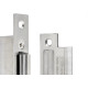Fecho Auxiliar Rolete Inox Para Porta Pivotante 95033 Fecho Auxiliar Rolete Inox Para Porta Pivotante 95033
