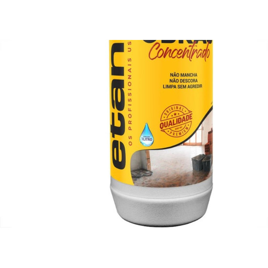Limpa Obra Concentrado Etaniz 1 Litro 47040 Limpa Obra Concentrado Etaniz 1 Litro 47040