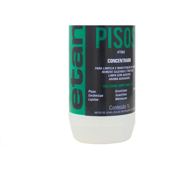 Limpa Piso Concentrado Etaniz 1 Litro 47060 Limpa Piso Concentrado Etaniz 1 Litro 47060