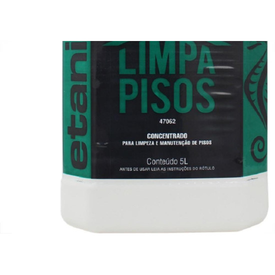 Limpa Piso Concentrado Etaniz 5L Limpa Piso Concentrado Etaniz 5L