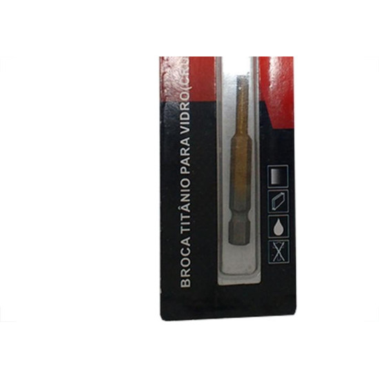 Broca Para Vidro Titanio Ctpohr 4Mm 502