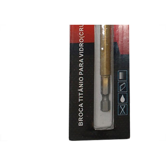 Broca Para Vidro Titanio Ctpohr 12Mm 507