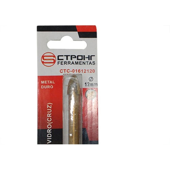 Broca Para Vidro Titanio Ctpohr 12Mm 507