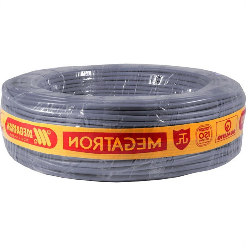 Fio Telefone 3 Pares Bitola 50 Cci Megatron Cinza 200M 2020 Fio Telefone 3 Pares Bitola 50 Cci Megatron Cinza 200M 2020