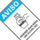 Placa Sinalizacao Poliestireno 15X20 ''Use Alcool Em Gel'' Cov02 Placa Sinalizacao Poliestireno 15X20 ''Use Alcool Em Gel'' Cov02