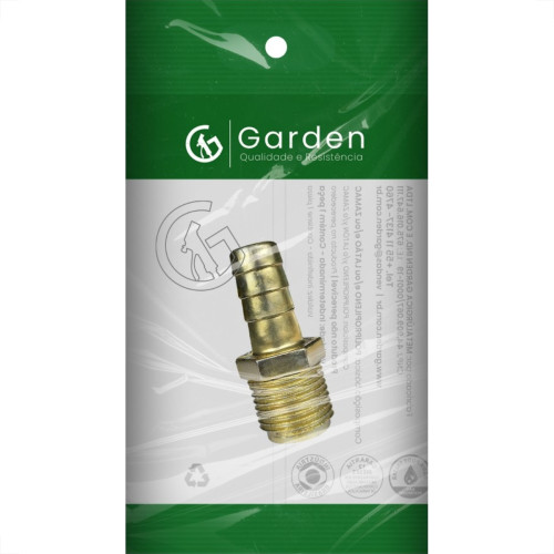 Espigao Fixo Garden''Macho'' Zamac 1/2X1/2 10112Bspe