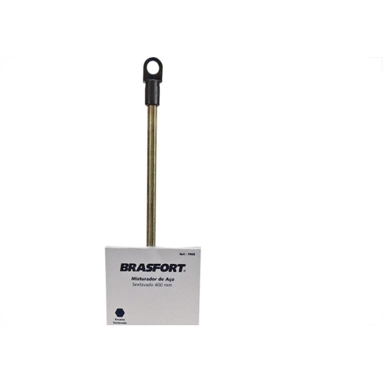 Misturador De Tinta Brasfort Sextavado 40Cm 7908 Misturador De Tinta Brasfort Sextavado 40Cm 7908