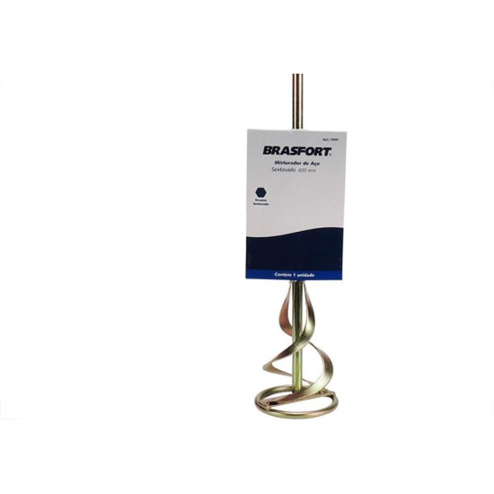 Misturador De Tinta Brasfort Sextavado 60Cm 7909 Misturador De Tinta Brasfort Sextavado 60Cm 7909