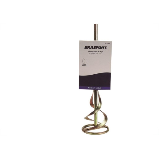 Misturador De Tinta Brasfort Aco Sds Plus 60Cm 7907 Misturador De Tinta Brasfort Aco Sds Plus 60Cm 7907