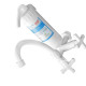 Torneira Abs Bica Movel Com Filtro Abs Herc Branca 2886 Torneira Abs Bica Movel Com Filtro Abs Herc Branca 2886