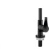 Torneira Abs Bica Movel Mesa Alta Herc 1/4V Twist Preta 2956 Torneira Abs Bica Movel Mesa Alta Herc 1/4V Twist Preta 2956