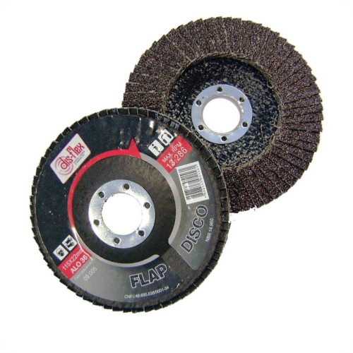Disco Flap Disflex 4.1/2X 36 Oxido Aluminio Hobby 09.005 - Kit C/10 Disco Flap Disflex 4.1/2X 36 Oxido Aluminio Hobby 09.005 - Kit C/10