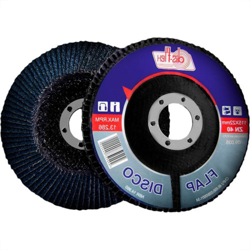 Disco Flap Disflex 4.1/2X120 Zirconia 09.058 - Kit C/10 