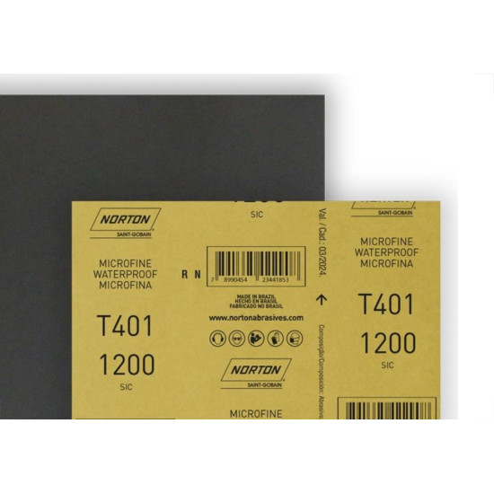 Lixa Dagua Norton 1200 T4021 - Kit C/50 Lixa Dagua Norton 1200 T4021 - Kit C/50