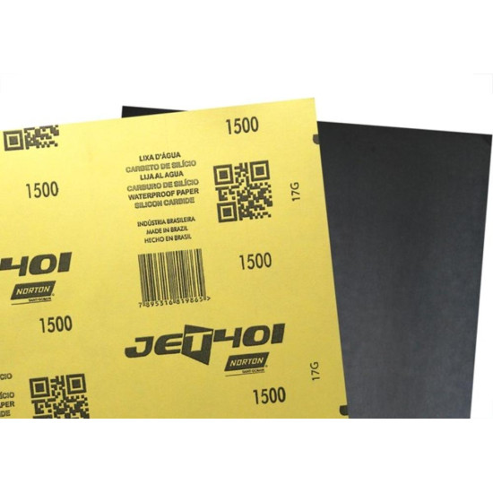 Lixa Dagua Norton 1500 T4021 - Kit C/50