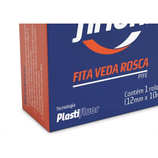 Veda Rosca Firlon 12 X 10M 101261 - Kit C/60 Veda Rosca Firlon 12 X 10M 101261 - Kit C/60