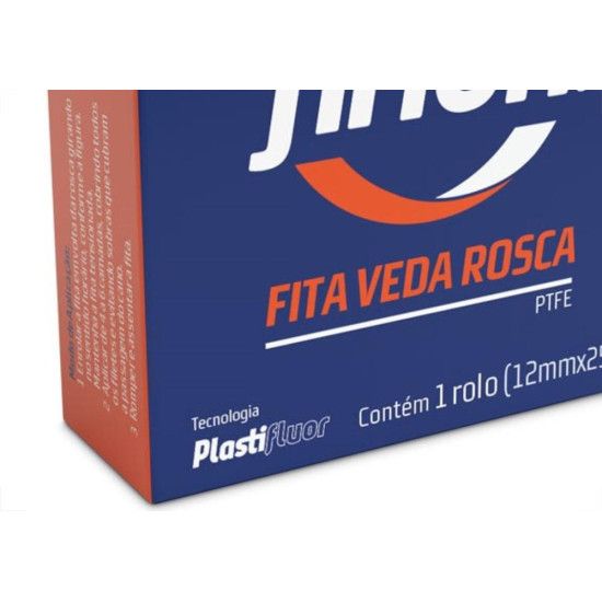Veda Rosca Firlon 12 X 25M 101262 - Kit C/30 Veda Rosca Firlon 12 X 25M 101262 - Kit C/30