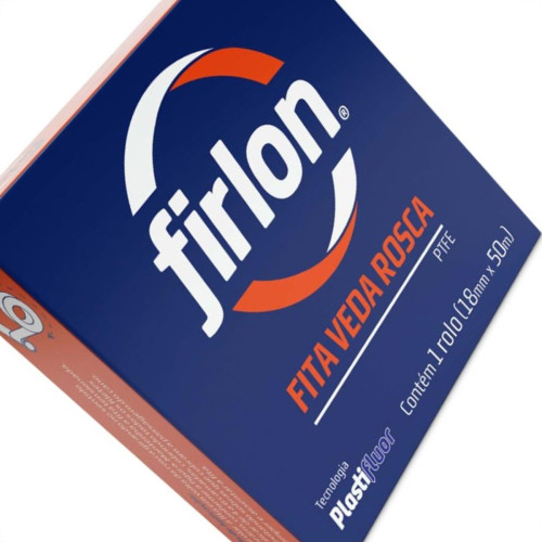 Veda Rosca Firlon 18 X 50M 101265 - Kit C/30 Veda Rosca Firlon 18 X 50M 101265 - Kit C/30