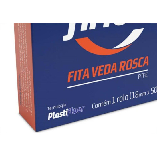 Veda Rosca Firlon 18 X 50M 101265 - Kit C/30 Veda Rosca Firlon 18 X 50M 101265 - Kit C/30