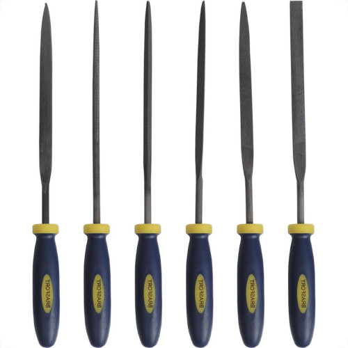 Lima Agulha Brasfort Kit Com 6 Pecas 7915
