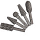 Lima Rotativa Brasfort Para Madeira 1/4 Kit Com 5 Pecas 7917