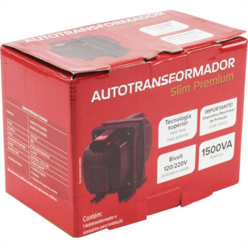 Transformador Forceline Slim Bivolt 1500Va Transformador Forceline Slim Bivolt 1500Va