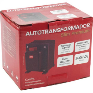 Transformador Forceline Slim Bivolt 3000Va 0131500010