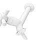 Torneira Abs Tanque Tigre Cross 10Cm Branca 