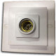 Plafonier Pvc Elite Quadrado Branco Soquete Porcelana E27 241 Plafonier Pvc Elite Quadrado Branco Soquete Porcelana E27 241
