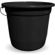Balde P/Agua Shangri-La Preto 15L Balde P/Agua Shangri-La Preto 15L