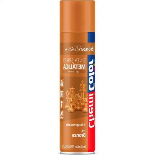 Tinta Spray Chemicolor Metalico Bronze 400Ml Tinta Spray Chemicolor Metalico Bronze 400Ml