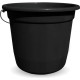 Balde P/Agua Shangri-La Preto 7L Balde P/Agua Shangri-La Preto 7L