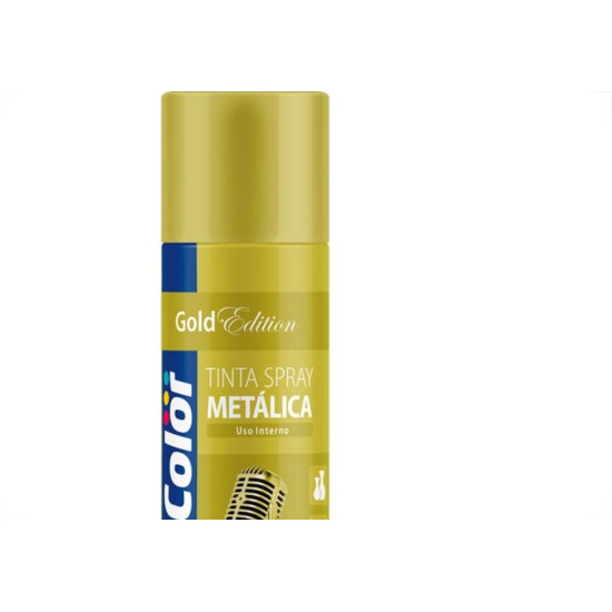 Tinta Spray Chemicolor Metalico Dourado 400Ml 
