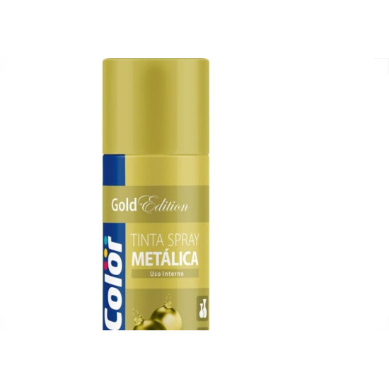 Tinta Spray Chemicolor Metalico Ouro 400Ml Tinta Spray Chemicolor Metalico Ouro 400Ml