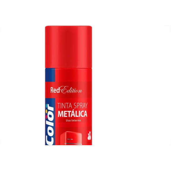 Tinta Spray Chemicolor Metalico Vermelho 400Ml Tinta Spray Chemicolor Metalico Vermelho 400Ml