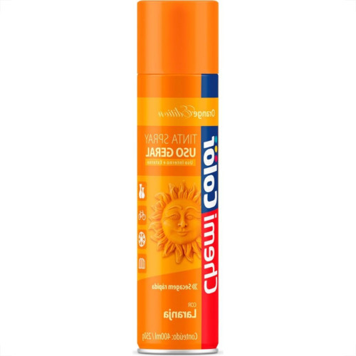 Tinta Spray Chemicolor Laranja 400Ml Tinta Spray Chemicolor Laranja 400Ml