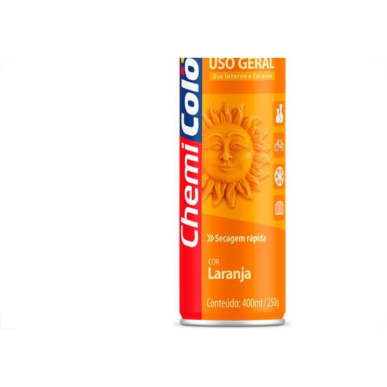 Tinta Spray Chemicolor Laranja 400Ml Tinta Spray Chemicolor Laranja 400Ml
