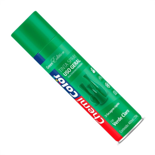 Tinta Spray Chemicolor Verde Claro 400Ml Tinta Spray Chemicolor Verde Claro 400Ml
