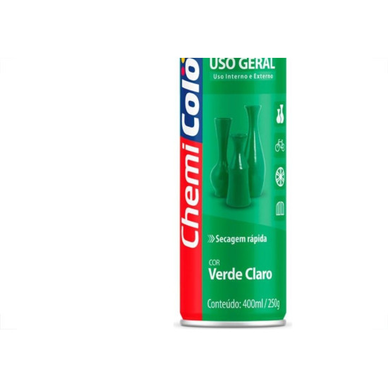Tinta Spray Chemicolor Verde Claro 400Ml Tinta Spray Chemicolor Verde Claro 400Ml