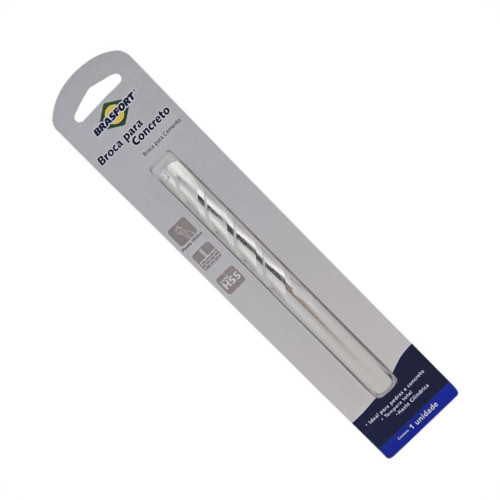 Broca Videa Brasfort 10,0Mm Blister 7821 Broca Videa Brasfort 10,0Mm Blister 7821