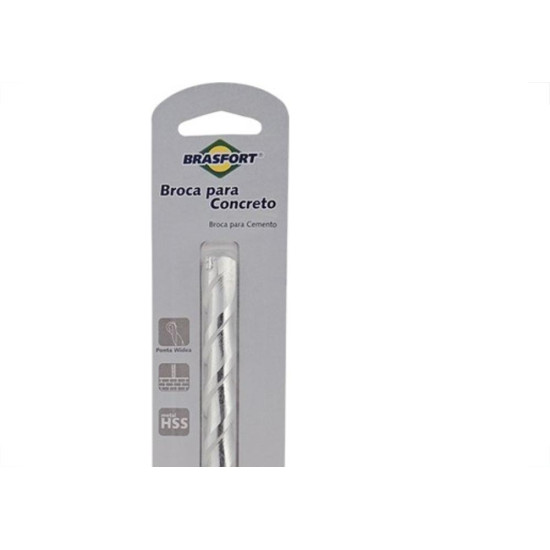 Broca Videa Brasfort 10,0Mm Blister 7821 Broca Videa Brasfort 10,0Mm Blister 7821