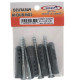 Cartela Parafuso Madeira Preguim Com Bucha 10Mm Philips Com 04 Pecas 0562