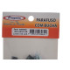 Cartela Parafuso Madeira Preguim Com Bucha 08Mm Sextavado Com 04 Pecas 0692 Cartela Parafuso Madeira Preguim Com Bucha 08Mm Sextavado Com 04 Pecas 0692