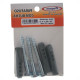 Cartela Parafuso Madeira Preguim Com Bucha 10Mm Sextavado Com 03 Pecas 0708 Cartela Parafuso Madeira Preguim Com Bucha 10Mm Sextavado Com 03 Pecas 0708